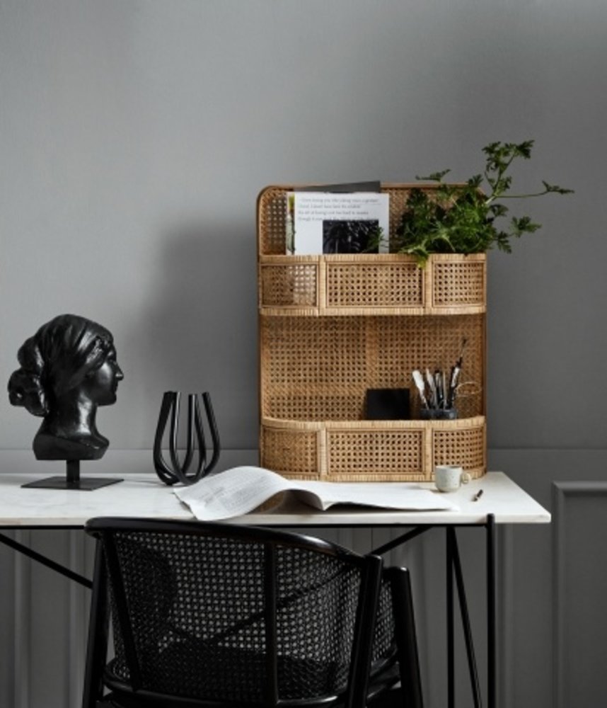 Nordal Dee desk - white marble