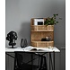 Nordal Dee bureau - wit marmer Nordal Dee bureau - wit marmer