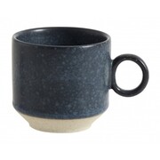Nordal Tasses à expresso granuleuses bleu foncé - lot de 4 pièces
