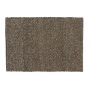 Nordal Tapis Fia laine - gris / marron