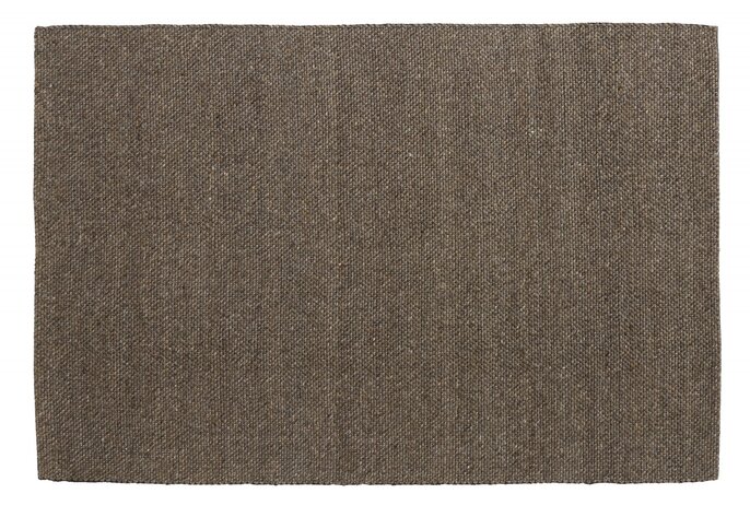 Nordal Fia tæppeuld - grå / brun 160x240cm