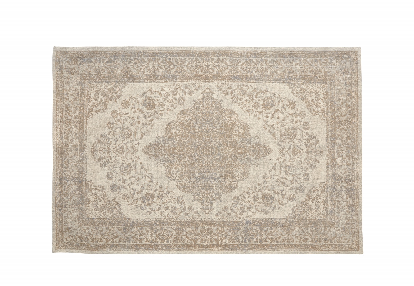 Nordal Perlgewebter Teppich - Sand / Beige 160x240cm