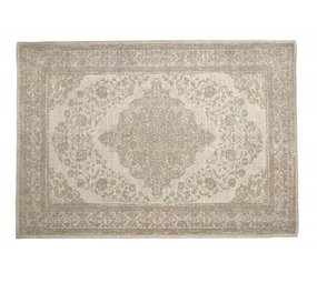 Nordal Tappeto tessuto perla - sabbia / beige 200x290 cm