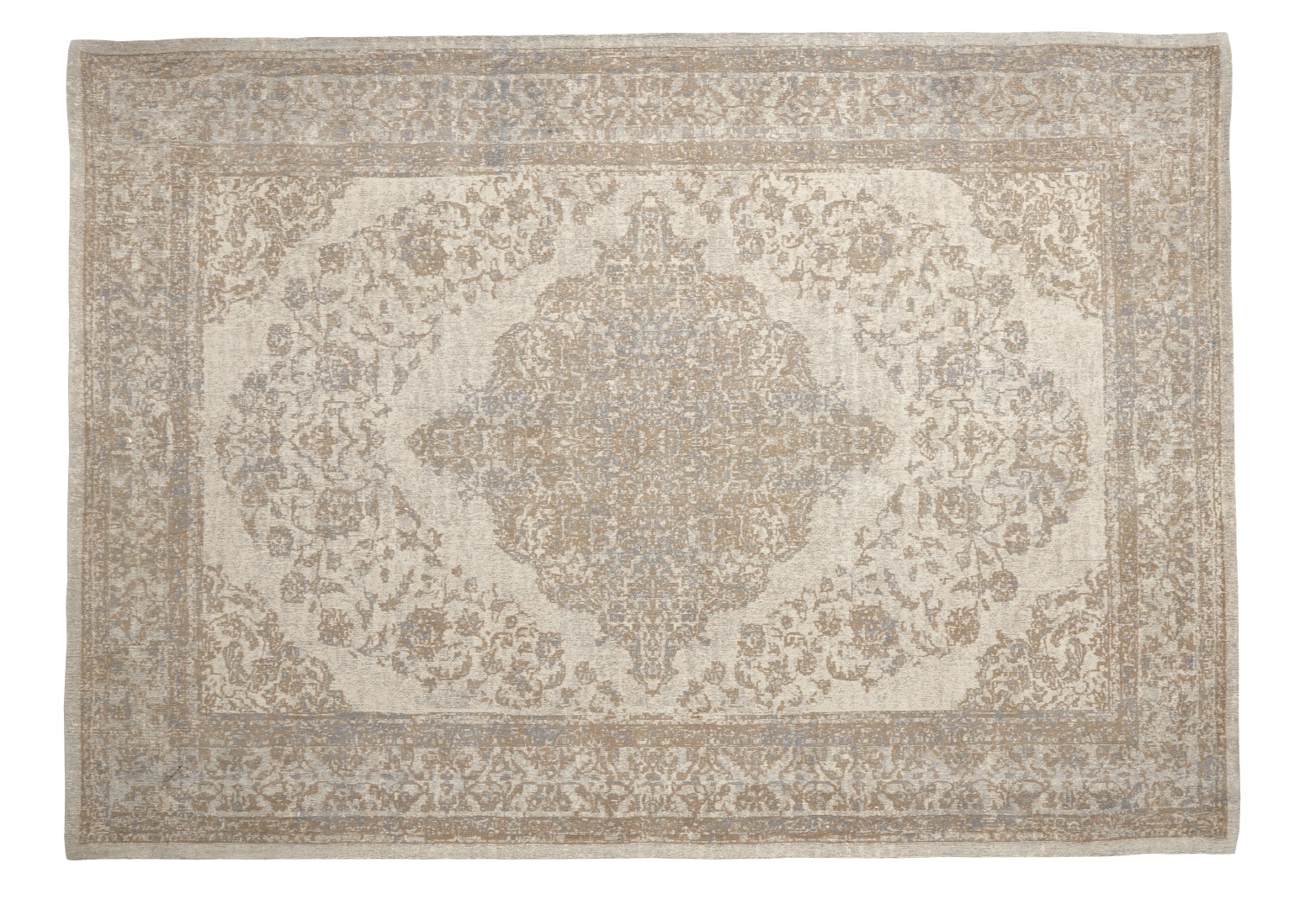 Nordal Perlgewebter Teppich - Sand / Beige 200x290cm