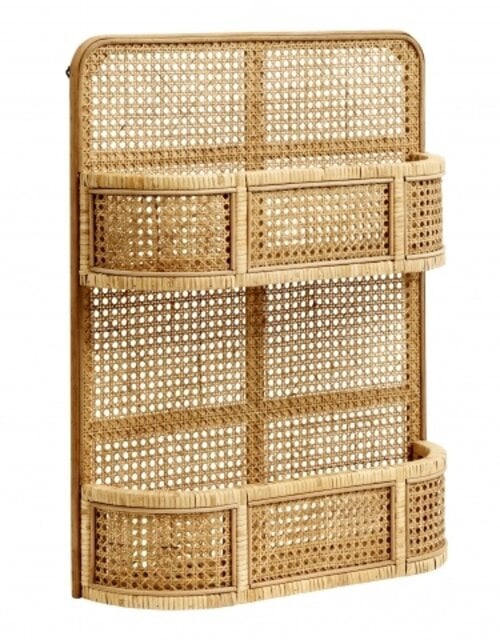 Nordal Lucca rattan rack - natural Nordal Lucca rattan rack - natural