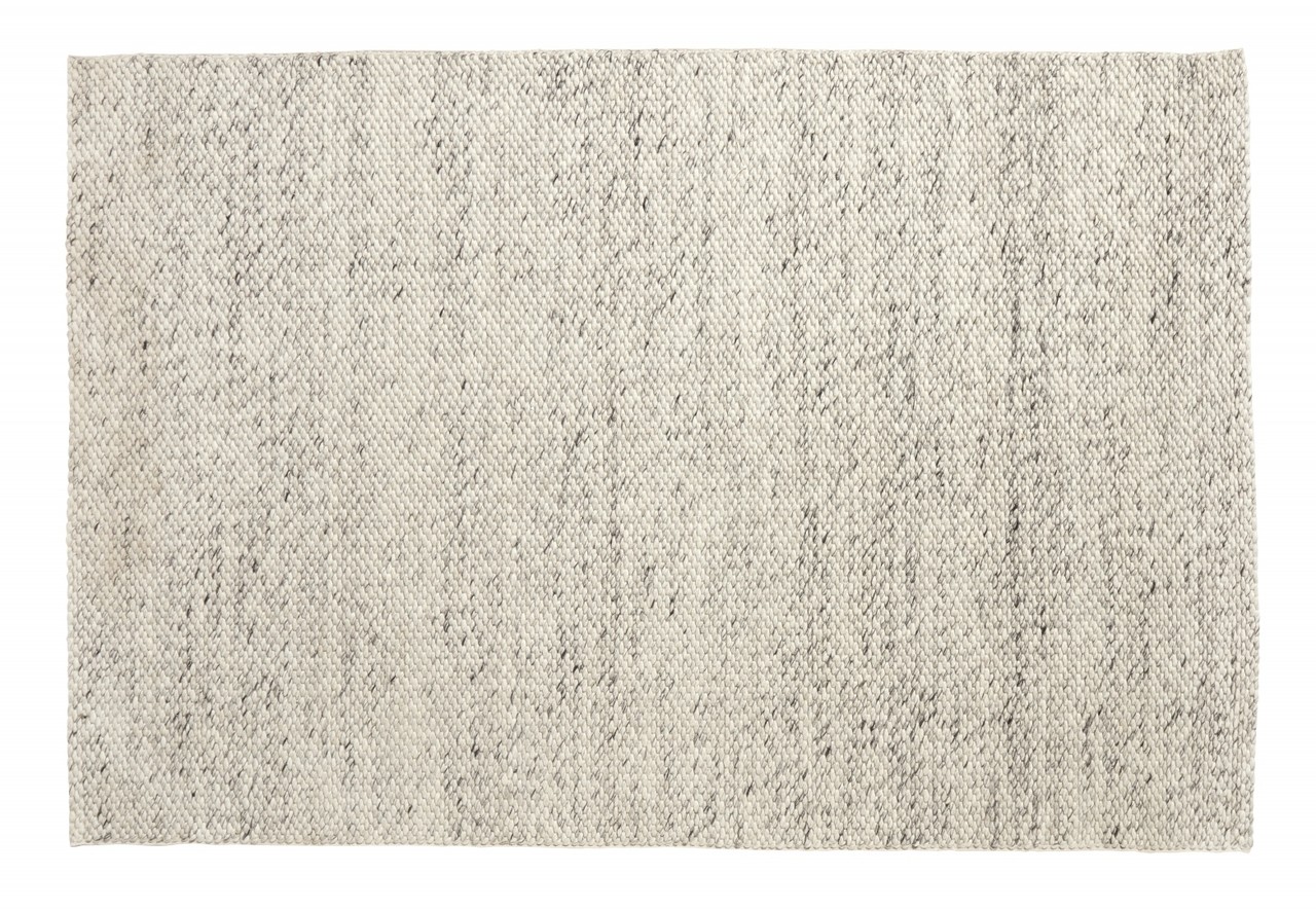 Nordal Tapis Lara laine - ivoire / gris 200x290cm Nordal Tapis Lara laine - ivoire / gris 200x290cm