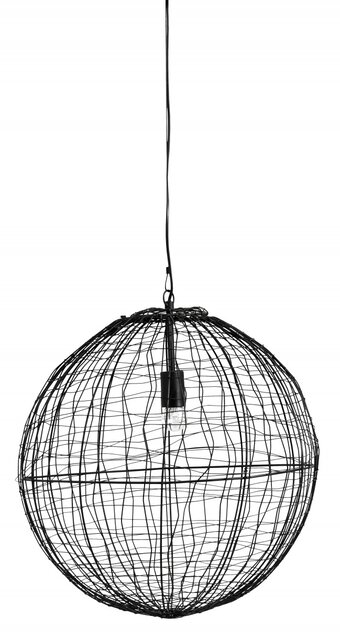 Nordal Selene hanglamp ijzer - zwart