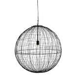 Nordal Selene hanglamp ijzer L - zwart