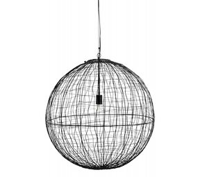 Nordal Selene hanglamp ijzer L - zwart Nordal Selene hanglamp ijzer L - zwart