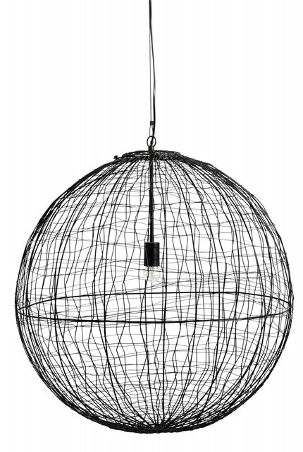 Nordal Selene lampada a sospensione ferro L - nero Nordal Selene lampada a sospensione ferro L - nero