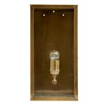 Nordal Eos buiten wandlamp - messing Nordal Eos buiten wandlamp - messing