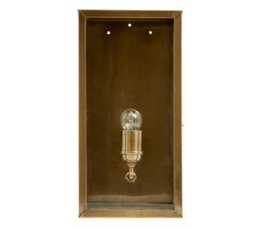 Nordal Eos outdoor wall lamp - brass Nordal Eos outdoor wall lamp - brass