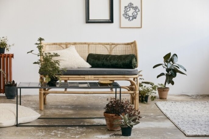 Nordal Virgo bolster kuddfodral - mörkgrön