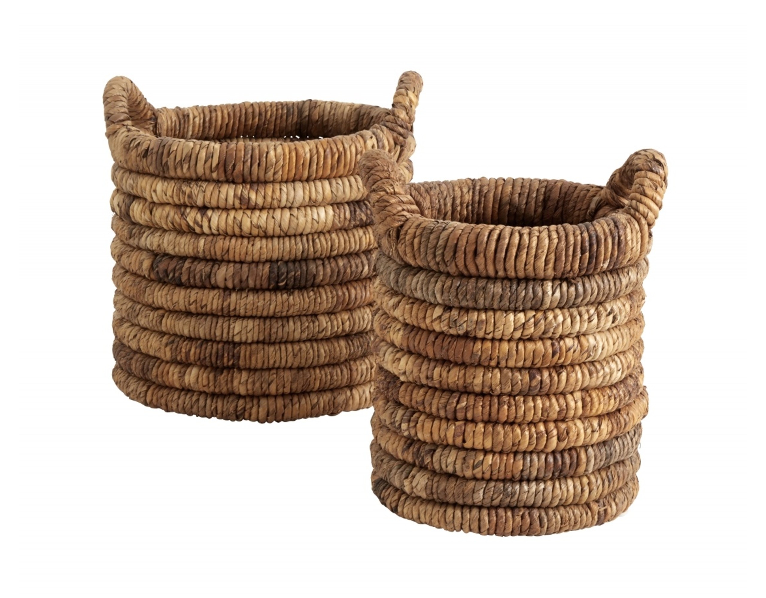 Nordal Abaca baskets natural - set of 2 pieces - LIVING AND CO.