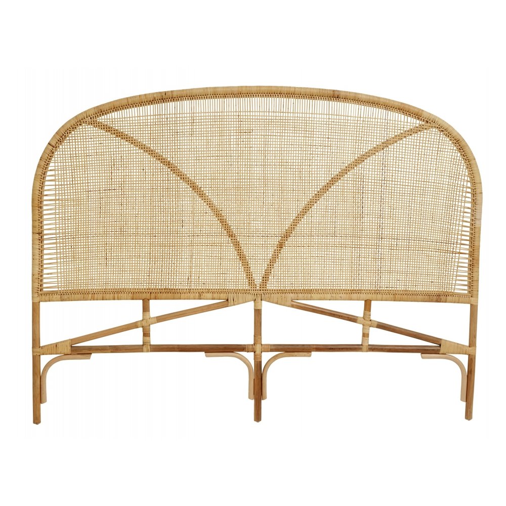 Nordal Bali rattan headboard natural LIVING AND CO.