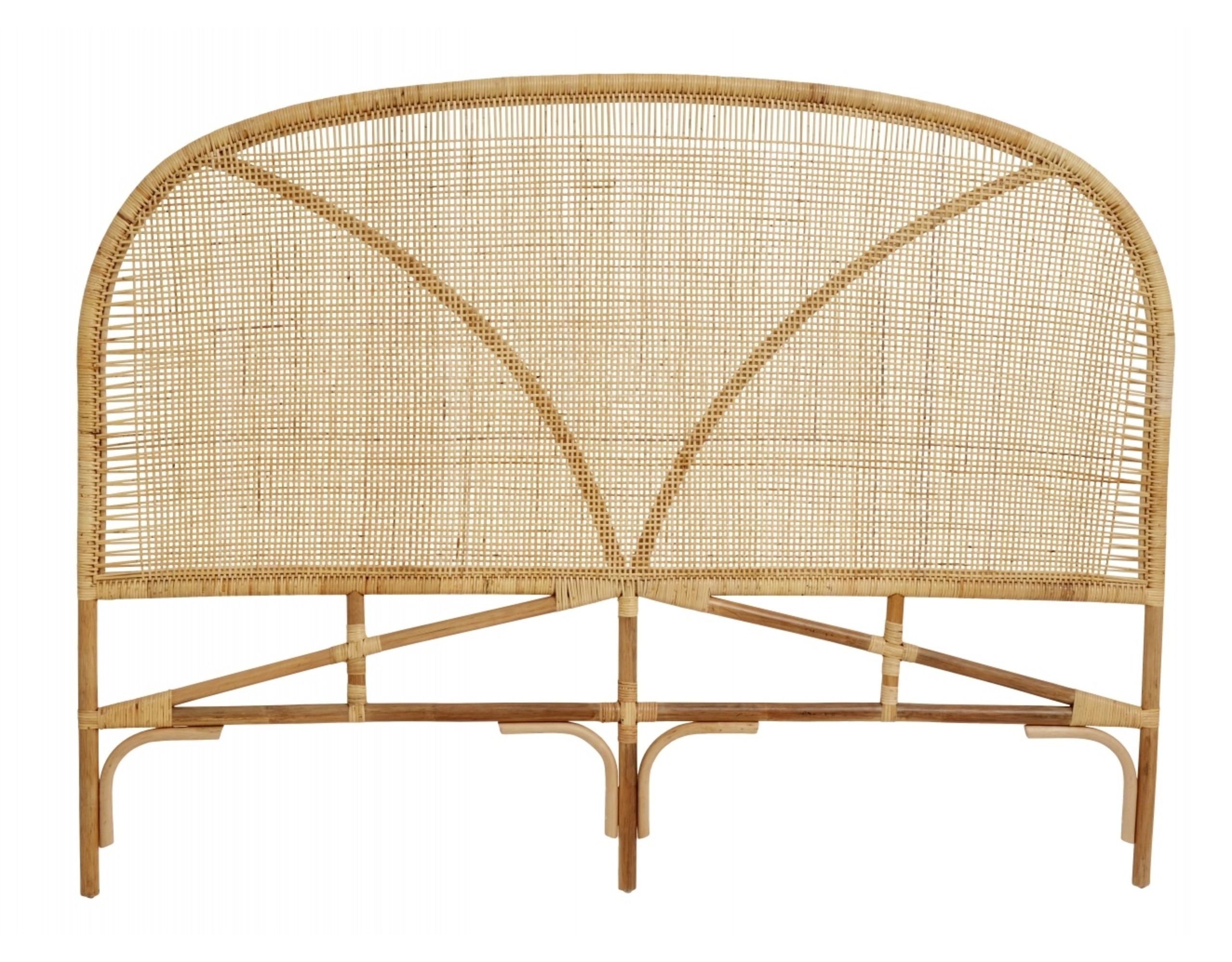 Nordal Bali rattan headboard natural LIVING AND CO.