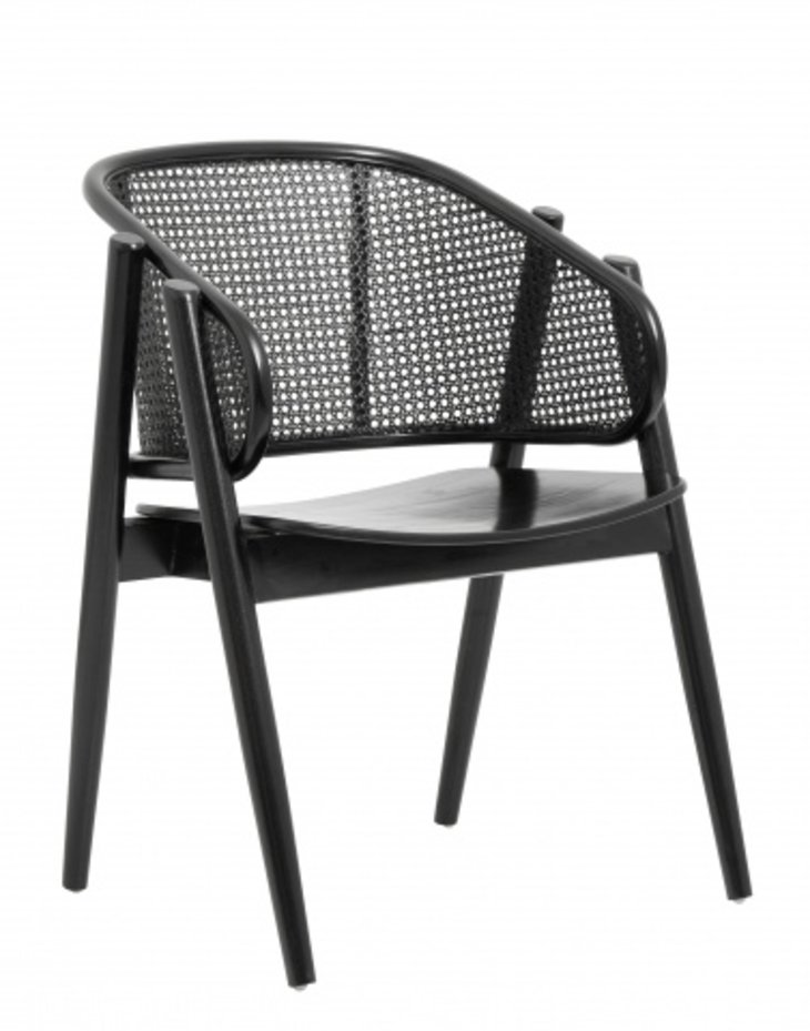 Nordal Wicky lounge chair black LIVING AND CO.