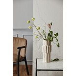 Nordal Cube side table - white marble S Nordal Cube side table - white marble S