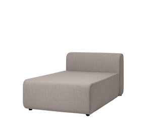 Broste Copenhagen Modulo Lagoon chaise longue - latte Broste Copenhagen Modulo Lagoon chaise longue - latte