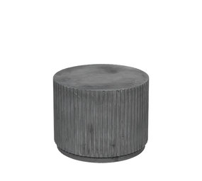 Broste Copenhagen Rillo podium Ø56XH42CM - grå Broste Copenhagen Rillo podium Ø56XH42CM - grå