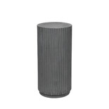Broste Copenhagen Podium Rillo Ø38,5XH78CM - gris Broste Copenhagen Podium Rillo Ø38,5XH78CM - gris