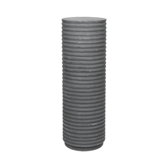 Broste Copenhagen Rillo podium Ø36XH106CM - grijs
