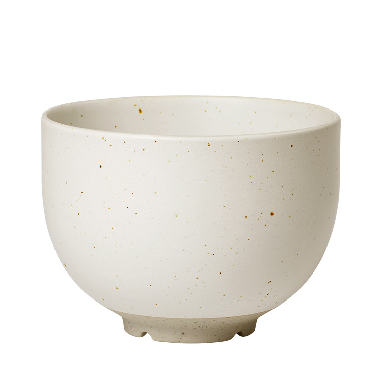 Broste Copenhagen Assiettes Eli Ø11XH8CM gris clair - lot de 8 pièces