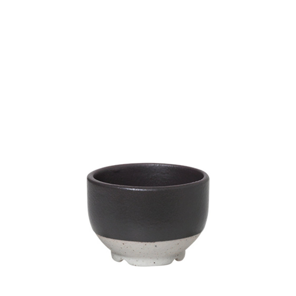 Broste Copenhagen Eli Geschirr Ø5XH3,5CM schwarz - 8er Set Broste Copenhagen Eli Geschirr Ø5XH3,5CM schwarz - 8er Set