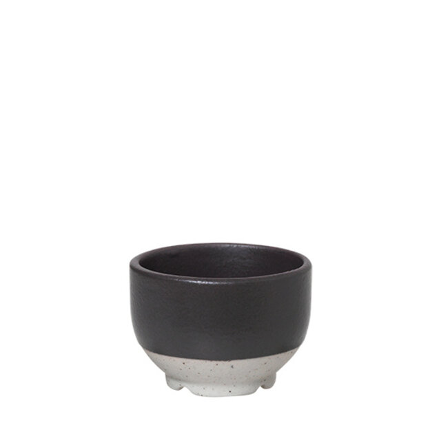 Broste Copenhagen Eli dishes Ø5XH3,5CM black - set of 8 pieces