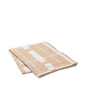 Broste Copenhagen Mantel Earl 160x300cm - día lluvioso / bronceado indio Broste Copenhagen Mantel Earl 160x300cm - día lluvioso / bronceado indio