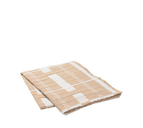 Broste Copenhagen Mantel Earl 160x300cm - día lluvioso / bronceado indio