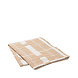 Broste Copenhagen Earl tafelkleed 160x300cm - rainy day/indian tan Broste Copenhagen Earl tafelkleed 160x300cm - rainy day/indian tan