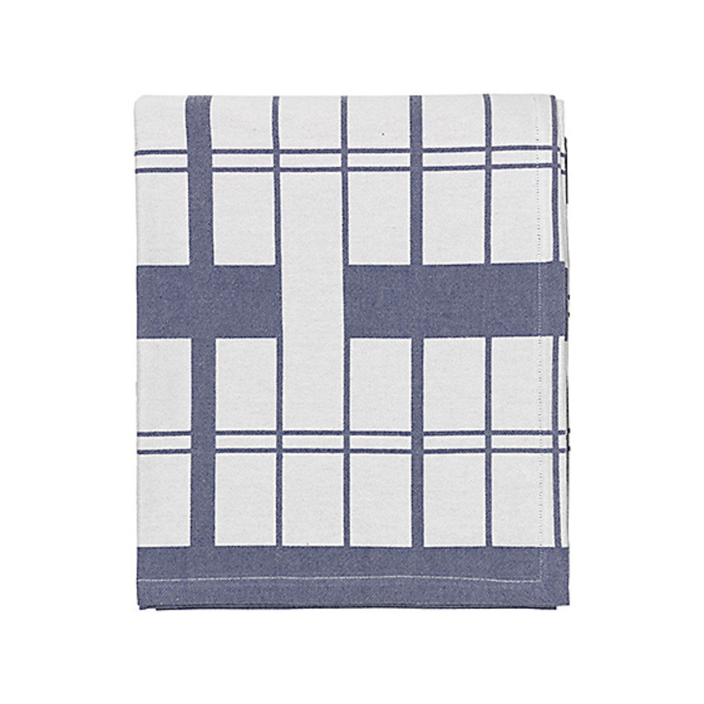 Broste Copenhagen Earl tablecloth 160x200cm - rainy day / flint stone