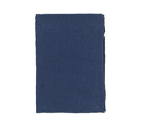 Broste Copenhagen Gracie eco tablecloth 160x300cm - blue Broste Copenhagen Gracie eco tablecloth 160x300cm - blue