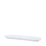 Broste Copenhagen Shape bord lichtgrijs - W40XL11XH2,5CM Broste Copenhagen Shape bord lichtgrijs - W40XL11XH2,5CM