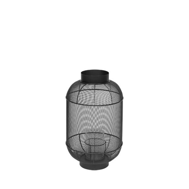 Broste Copenhagen Farol de toro metal / vidrio - Ø31XH50CM