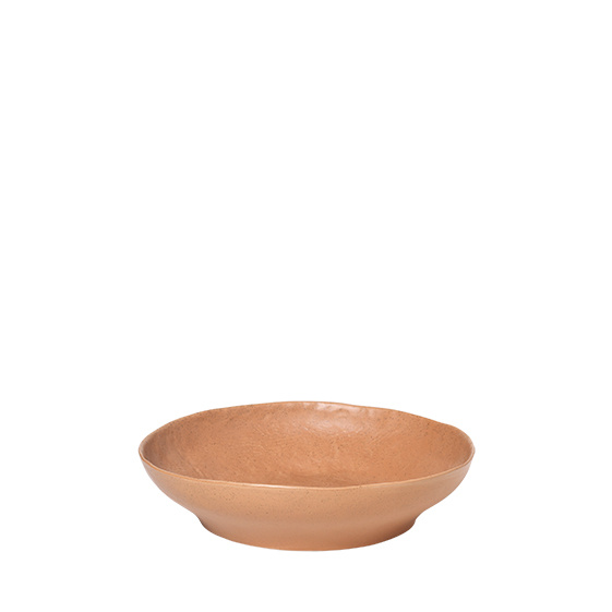 Broste Copenhagen Coupe forme Ø26,5XH6CM - camel
