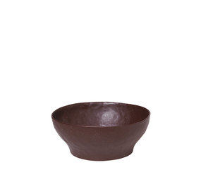 Broste Copenhagen Plats de forme Ø22XH9CM - marron Broste Copenhagen Plats de forme Ø22XH9CM - marron