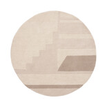 Broste Copenhagen Tapis Line laine - Ø140CM Broste Copenhagen Tapis Line laine - Ø140CM