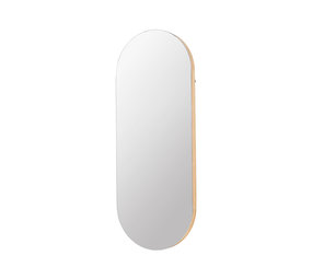 Broste Copenhagen Miroir ovale Alva - chêne / verre Broste Copenhagen Miroir ovale Alva - chêne / verre