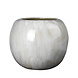 Broste Copenhagen Apple vaas aardewerk antiek wit - Ø41,5XH34,5CM Broste Copenhagen Apple vaas aardewerk antiek wit - Ø41,5XH34,5CM