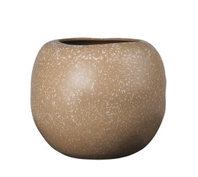 Broste Copenhagen Vaso mela terracotta caffè - Ø41,5XH34,5CM
