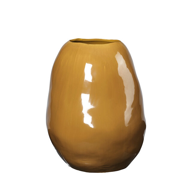 Broste Copenhagen Organic vase - W34,5XL33,5XH43CM