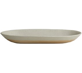 Nordal Grainy serving bowl - sand Nordal Grainy serving bowl - sand