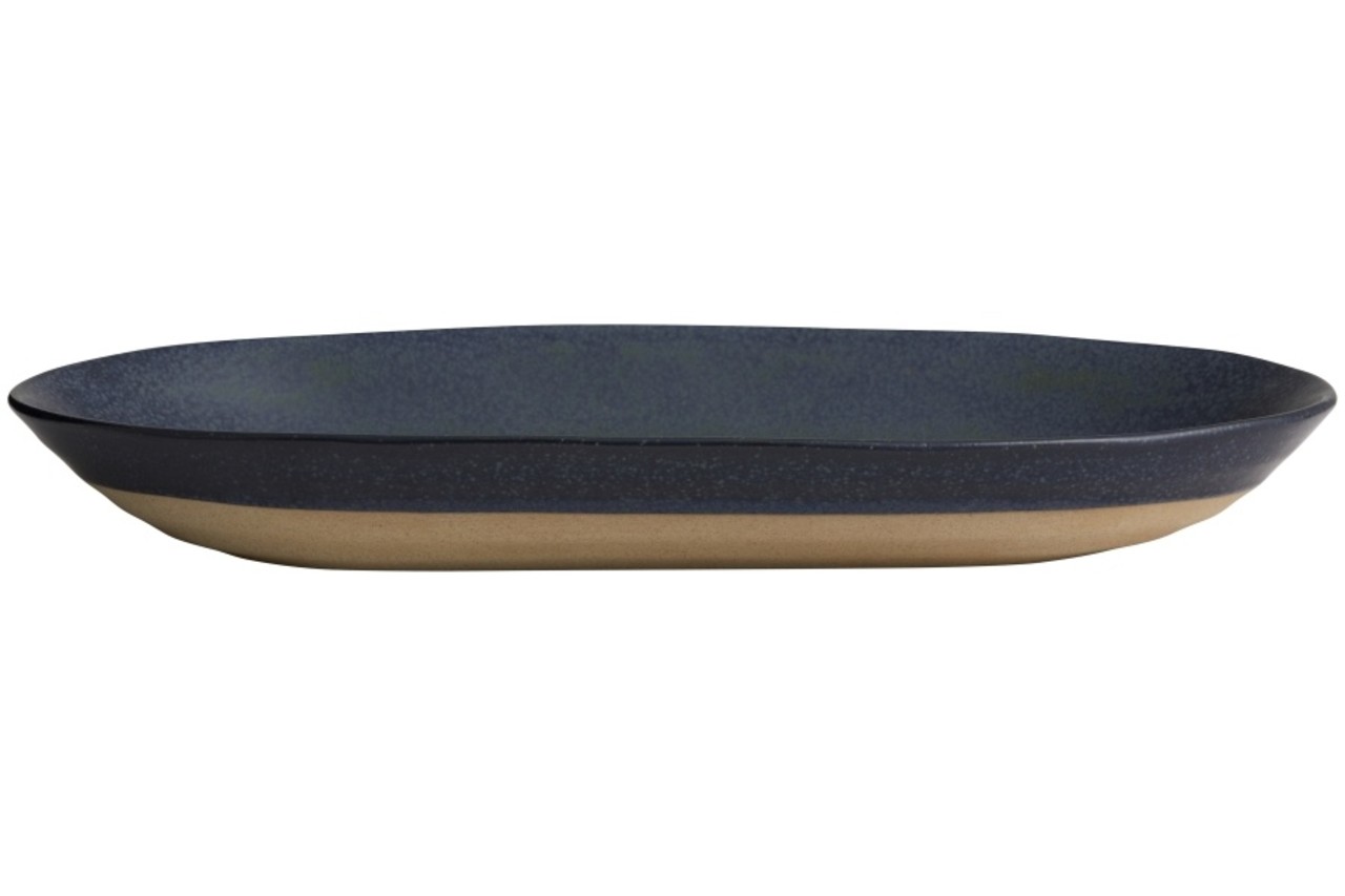 Nordal Grainy serving bowl - blue Nordal Grainy serving bowl - blue