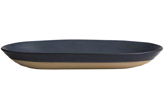 Nordal Grainy serving bowl - blue Nordal Grainy serving bowl - blue