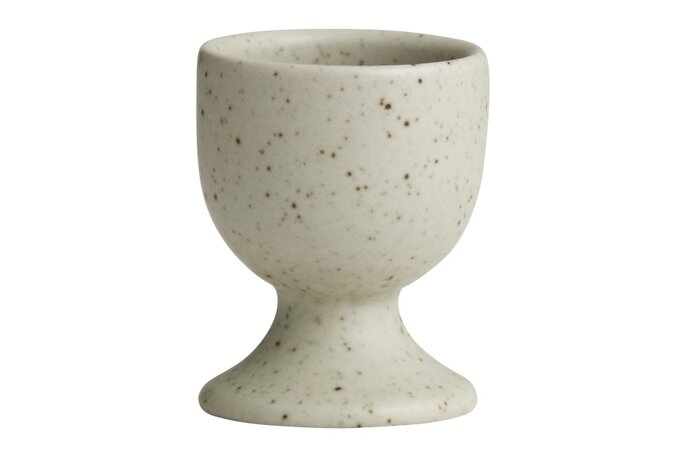 Nordal Coquetier granuleux sable - lot de 4 pièces