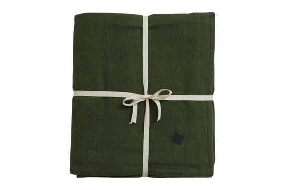 Coperta nordal Yoga - verde scuro - LIVING AND CO.