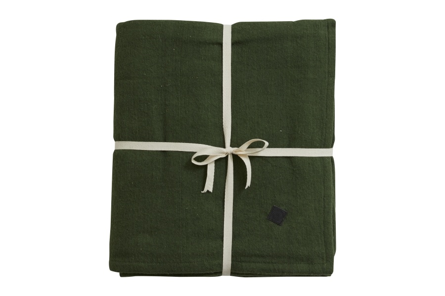Nordal Couverture de yoga - vert foncé