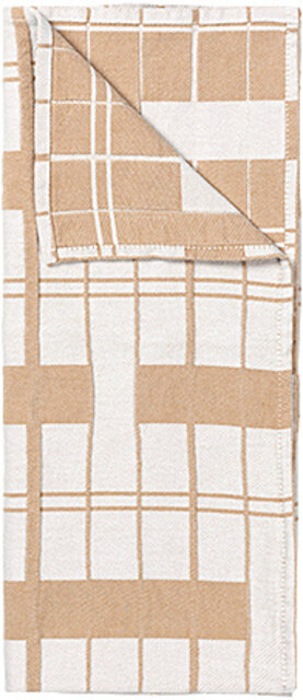Broste Copenhagen Set 2 strofinacci Benny - tan indiano